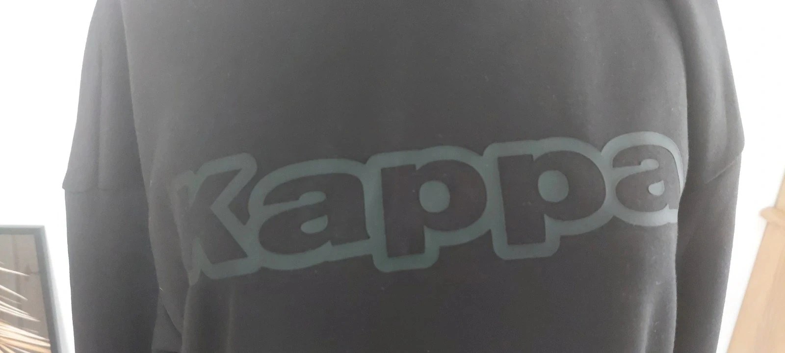 Hoodie noir Kappa x Primark - Taille M – photo 3